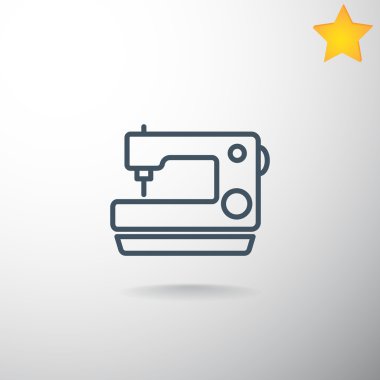 Dikiş makinesi simgesi