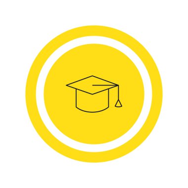 Öğrenci şapka simgesi