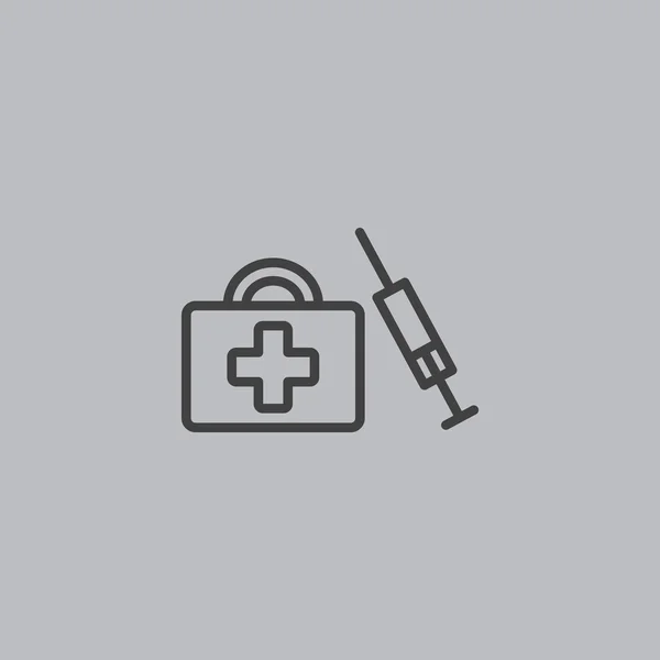 Pierwsza ikona pomocy medycznej — Wektor stockowy