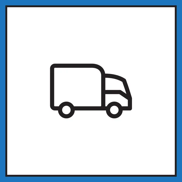 Delivery truck icon — Stock Vector