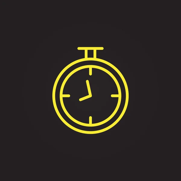 Geri sayım kronometre simgesi — Stok Vektör