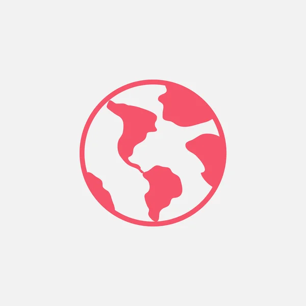 Ícone do globo terrestre —  Vetores de Stock