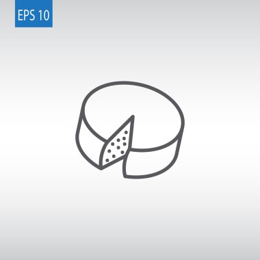 blok peynir simgesinin