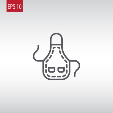 Mutfak önlüğü simgesi