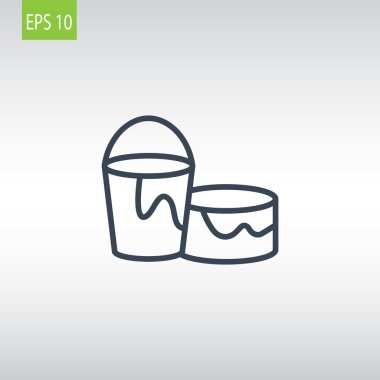 boya kutuları simge