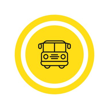 okul servisi simgesi