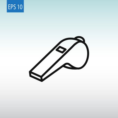 Hakem düdük simgesi