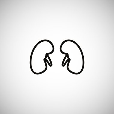 Böbrekler web simgesi