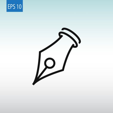 dolma kalem simgesini