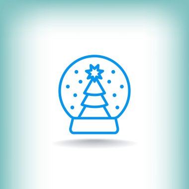 Noel ağacı simgesini