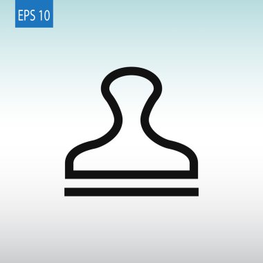 mürekkep damgası simgesi