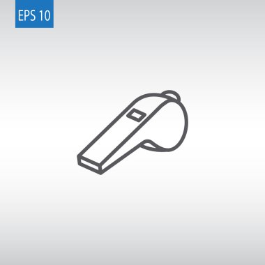 Hakem düdük simgesi