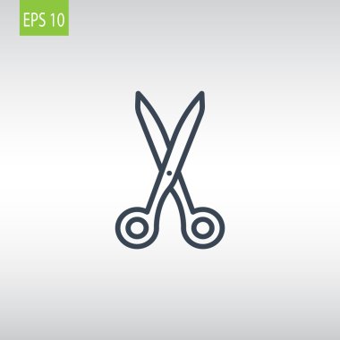 Makas şekil kutsal kişilerin resmi