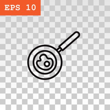 sahanda yumurta tava simgesi