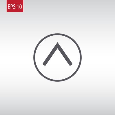 yukarı gezinti ok simgesi