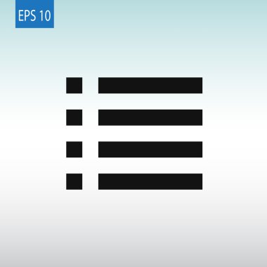 Denetim listesi, liste simgesi