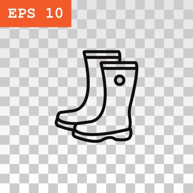 lastik çizmeler simgesinin