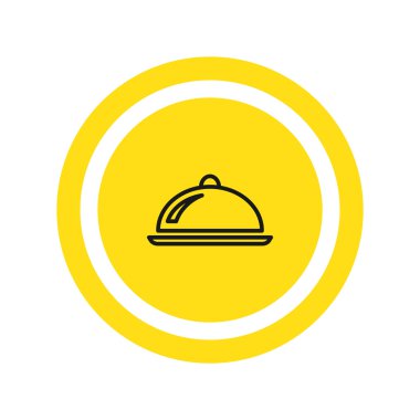 Restoran cloche simgesi