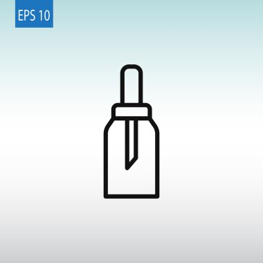 Köpük ya da sıvı sabun şişe simgesi