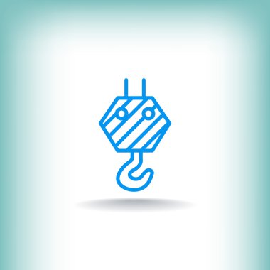 İnşaat için ağır kaldırma vinç