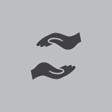 Yardım eller simgesini