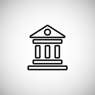 banka binası simgesi