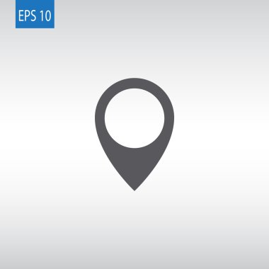 Harita iğne simgesi