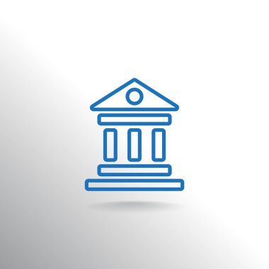 banka binası simgesi