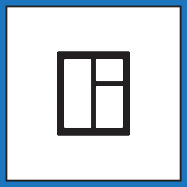 Icona della finestra — Vettoriale Stock