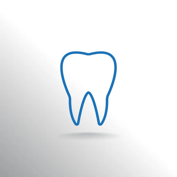 Ícone da web de dentes —  Vetores de Stock