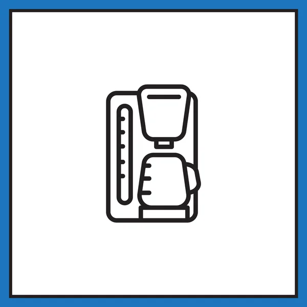 Kaffeemaschinen-Ikone — Stockvektor