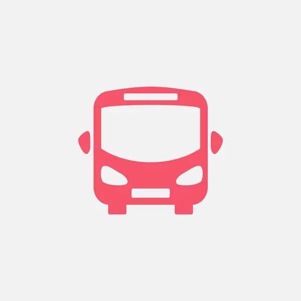 Buss transport ikonen — Stock vektor