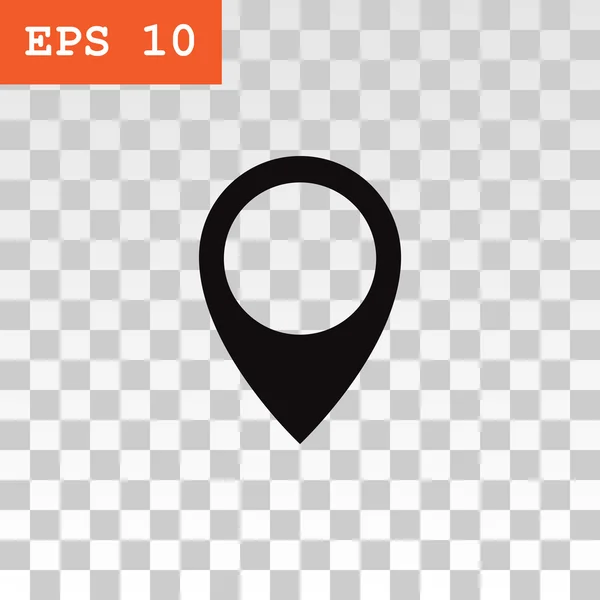 Mappa icona pin — Vettoriale Stock
