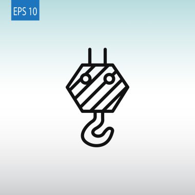 İnşaat için ağır kaldırma vinç