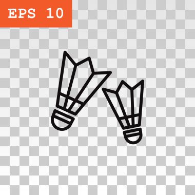 badminton mekik siki simgesi 