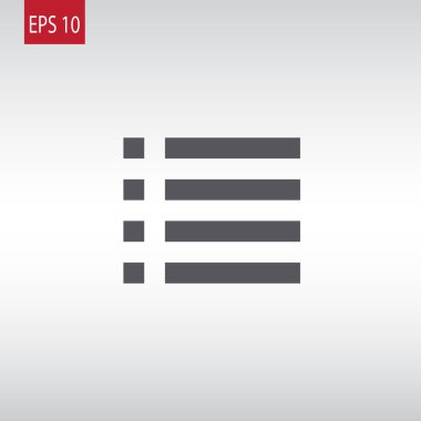 Denetim listesi, liste simgesi