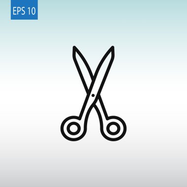 Makas şekil kutsal kişilerin resmi