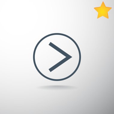 Sonraki, ileri ok simgesi