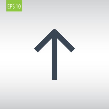 yukarı gezinti ok simgesi