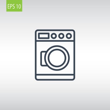 çamaşır makinesi simgesi