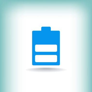 Pil, akümülatör simgesi