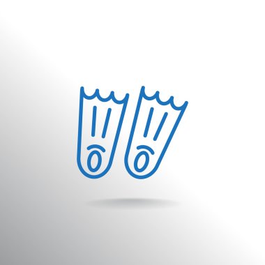 Yüzme, Dalış palet simgesi