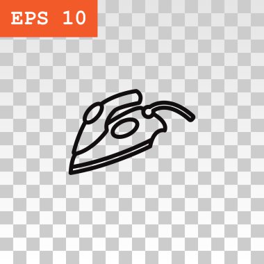 Buhar elektrik demir simgesi