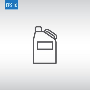 Bidon benzin simgesi