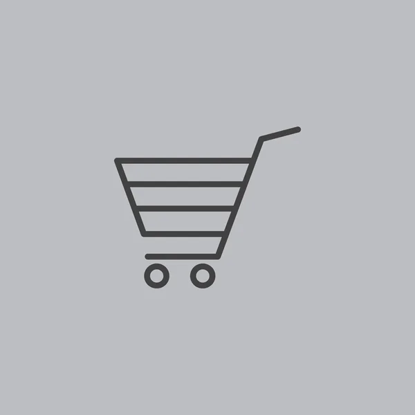 Shopping cart icon — Stock Vector