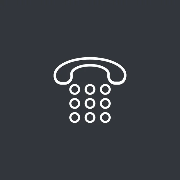 Телефон, піктограма підтримки клієнтів — стоковий вектор