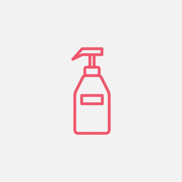 Значок геля, пены или жидкого мыла — стоковый вектор