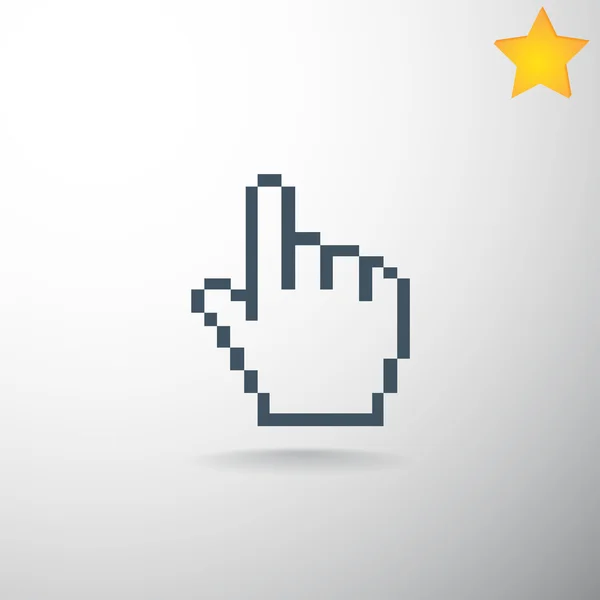 Hand cursor icon — Stock Vector