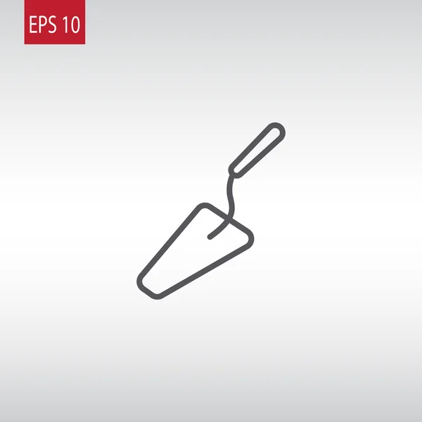 Trowel tool icon — Stock Vector © Mr.icon 125968726