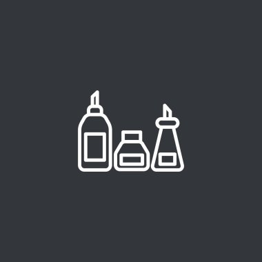 mutfak şişe set simgesi
